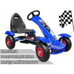 Majlo Toys šlapací motokára s nafukovacími koly Formule 618 modrá – Zbozi.Blesk.cz