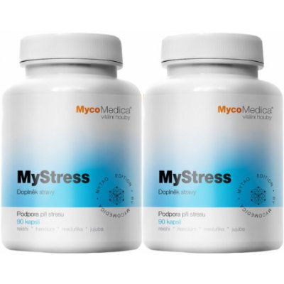 2x MycoMedica MyStress 180 kapslí – Hledejceny.cz