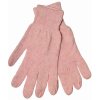 Podzimní pletené rukavice hřejivé světlé R226PM světle růžová