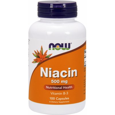 Now Foods Niacin 500 mg 100 tablet – Hledejceny.cz