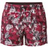 Koupací šortky, boardshorts Livergy pánské koupací kraťasy červené