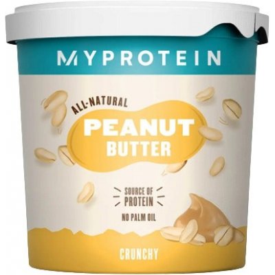 MyProtein Arašídové máslo Peanut Butter křupavé 1 kg – Zboží Mobilmania