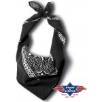 bavlněný šátek bandana černá – Zboží Dáma