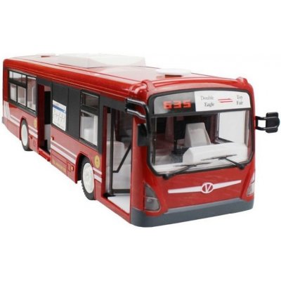 RCskladem RC autobus RTR modrá červená 1:32