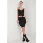 Karl Lagerfeld Jeans Klj Pencil Skirt černá – Zboží Mobilmania