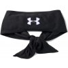 Čelenka Under Armour Adult Tie headband blackwhite