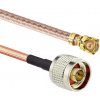 síťový kabel W-star Pigtail u.FL (IPEX MHF1) N/F 23cm kabel k anténě WSUFLNM