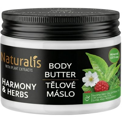 Naturalis Naturalis Harmony & Herbs tělové máslo 300 g – Zboží Dáma