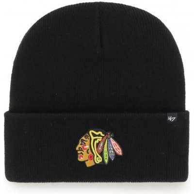 '47 NHL Chicago black hawks Haymaker Cuff Knit Blk – Hledejceny.cz