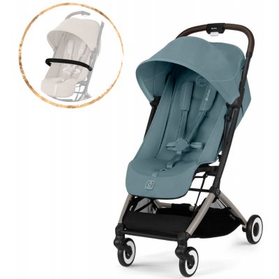 Cybex Sport ORFEO rám Taupe Stormy Blue 2024 – Zboží Dáma