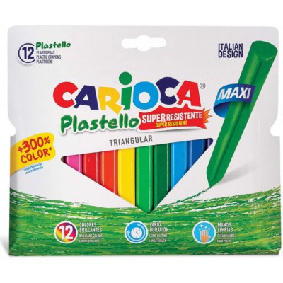 Carioca maxi plastello voskovky 12 ks – Sleviste.cz