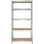 Parkside Regál Rivet 180 x 90 x 40 cm 5 polic – Hledejceny.cz