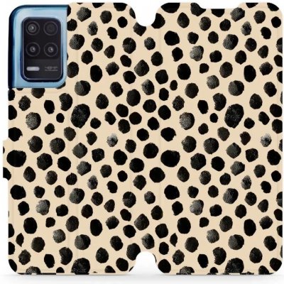 Mobiwear Realme 8 5G VA50S Černé puntíky – Zboží Živě