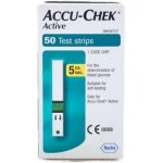 Accu-Chek Active testovací proužky 50 ks – Hledejceny.cz