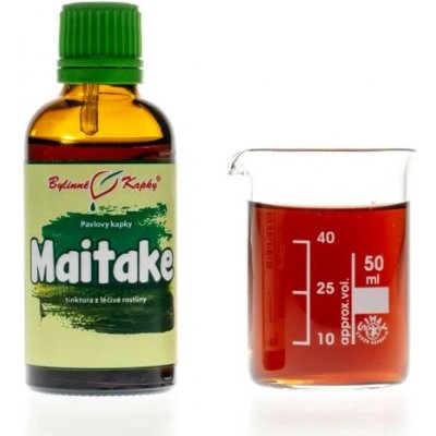 Bylinné kapky Maitake trsnatec kapky tinktura 50 ml – Hledejceny.cz