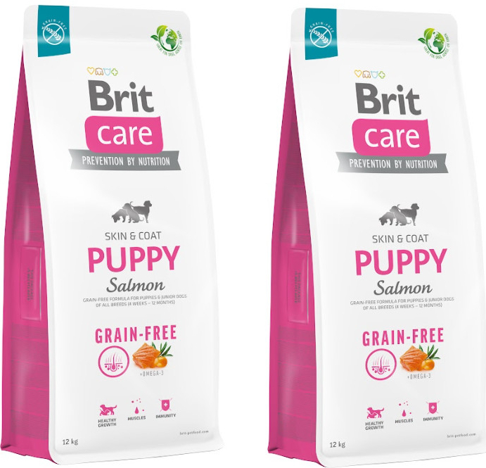 Brit Care Grain-free Puppy Salmon 2 x 12 kg