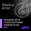 Program pro úpravu hudby AVID Sibelius Artist 1Y Software Updates+Support