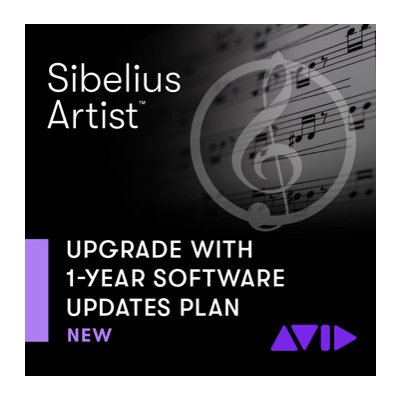 AVID Sibelius Artist 1Y Software Updates+Support