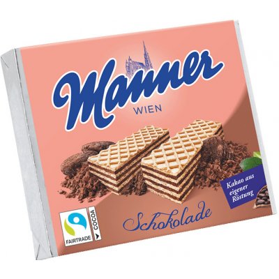Manner oplatky s čokoládovou příchutí 75 g – Zboží Dáma