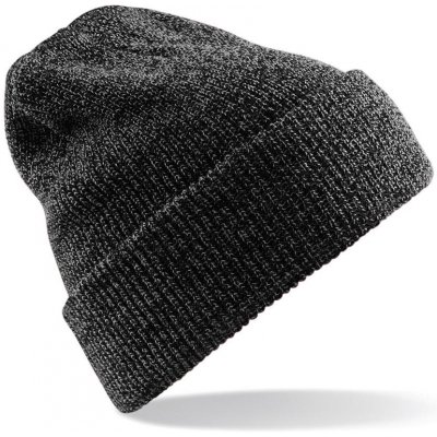 Beechfield Heritage beanie B425 černý melír – Hledejceny.cz