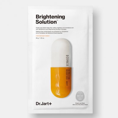 Dr.Jart+ Dermask Micro Jet Brightening Solution pleťová maska 30 g