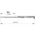 MACO nůžky pro spárové větrání Gr. 600 FFH 401-600 mm vpravo – Hledejceny.cz