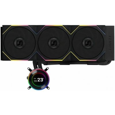 Lian Li HYDROSHIFT II LCD-C 360CL Black GHS2LCD36RB – Zboží Živě