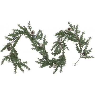 Chic Antique Dekorativní girlanda Pine Cones/Berries 200 cm, zelená barva, plast – Hledejceny.cz