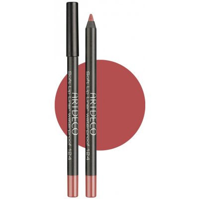 ARTDECO Soft Lip Liner waterproof Voděodolná konturovací tužka 124 precise rosewood 1,2 g – Zboží Dáma