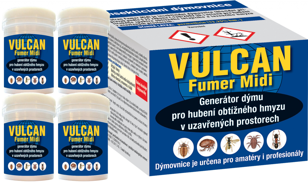 Vulcan Fumer Midi - dýmovnice (4 x 11g)