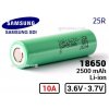 Samsung baterie INR 18650-25R 2500mAh