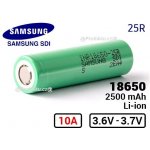 Samsung baterie INR 18650-25R 2500mAh – Zbozi.Blesk.cz