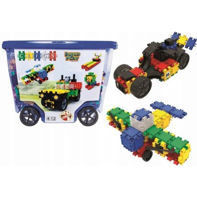 Clics Toys Ekologická stavebnice Rollerbox 560 ks – Zboží Mobilmania