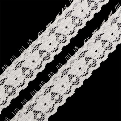 Pro Háčkování Elastická krajka 24 mm bílá – Zbozi.Blesk.cz