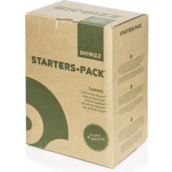 Biobizz Starters Pack bio startovací sada hnojiv a doplňků
