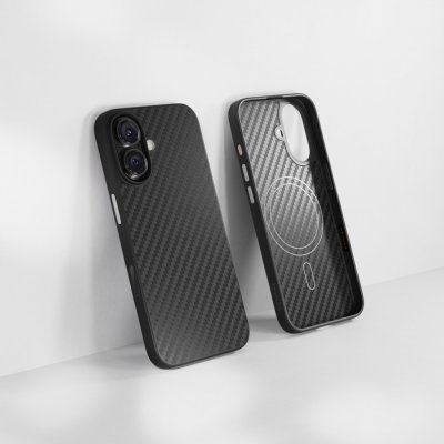 Epico Mag+ Hybrid Carbon iPhone 16 Plus - černý 90910191300002 – Hledejceny.cz