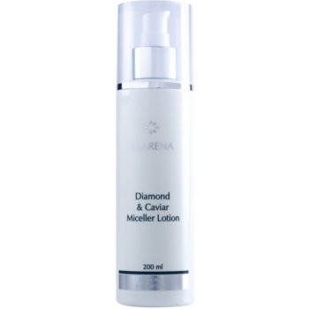 Clarena Diamond & Meteorite Line micelární gel s regeneračním účinkem Diamond & Caviar Anti Age De Lux Line 200 ml