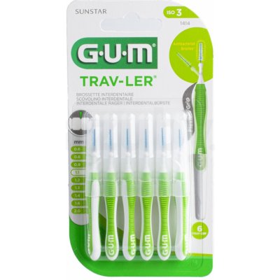GUM Trav-Ler mezizubní kartáčky 1,1 mm 6 ks