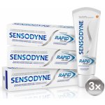 Sensodyne Zubní pasta pro citlivé zuby Rapid 3 x 75 ml – Zbozi.Blesk.cz