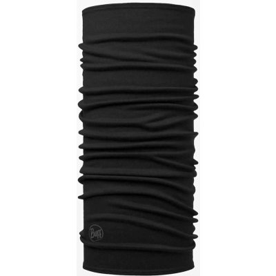 Buff Midweight Merino Wool solid black – Sleviste.cz
