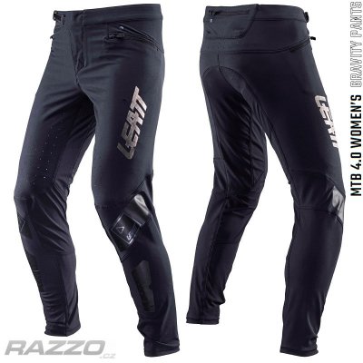 Leatt Dámské na kolo MTB Gravity 4.0 Pant Womens 2024 Stealth – Zboží Mobilmania