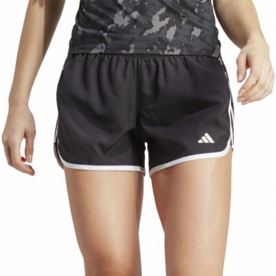 adidas Běžecké šortky Performance Marathon 20 s aplikací medium waist černá – Zboží Mobilmania