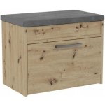 DobreSny Botník s lavicí Parma Mini dub artisan – Zbozi.Blesk.cz