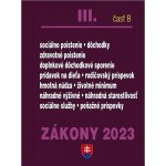 Zákony 2023 III/ B - Sociálne poistenie, zdravotné poistenie a dôchodky - Poradca s.r.o. – Hledejceny.cz