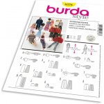 Střih Burda 8576 - Oblečky pro panenky (barbie) – Zboží Dáma