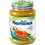 Hamánek Kuře se zeleninou a rýží 8 x 190 g – Zboží Mobilmania