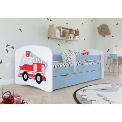 Kocot Kids Babydreams hasičské auto modrá – Zboží Mobilmania