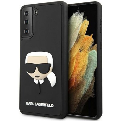 Pouzdro Karl Lagerfeld Samsung Galaxy S21 PLUS 5G 3D rubber Karl`s head černé – Zbozi.Blesk.cz