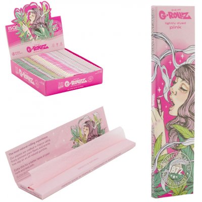 Grollz Lightly Dyed Pink papírky 50 ks – Zboží Dáma