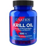 Natios Krill Oil, Olej z antarktického krilu s astaxantinem 500 mg 60 softgel kapslí – Hledejceny.cz